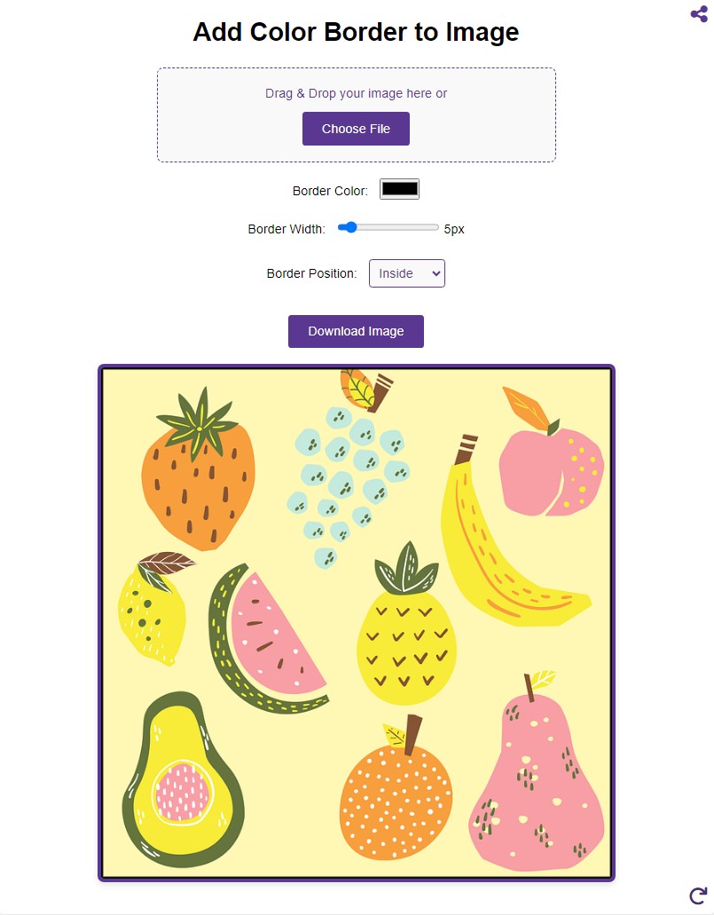 Add Border to Image